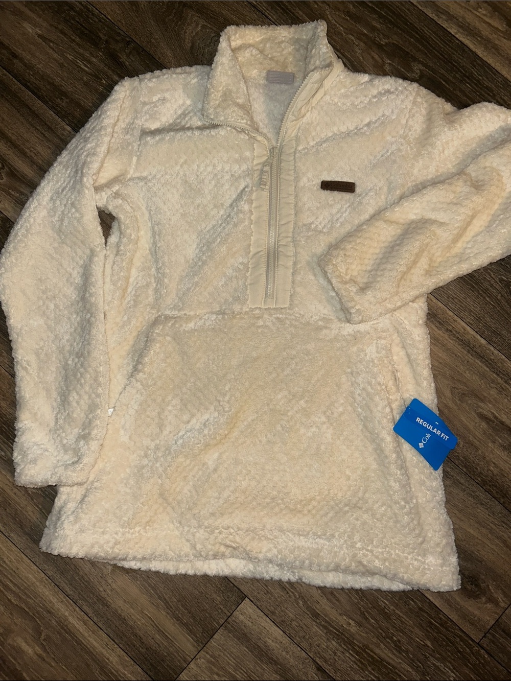 NEW Columbia Fireside Textured Fleece Quarter Zip Pullover